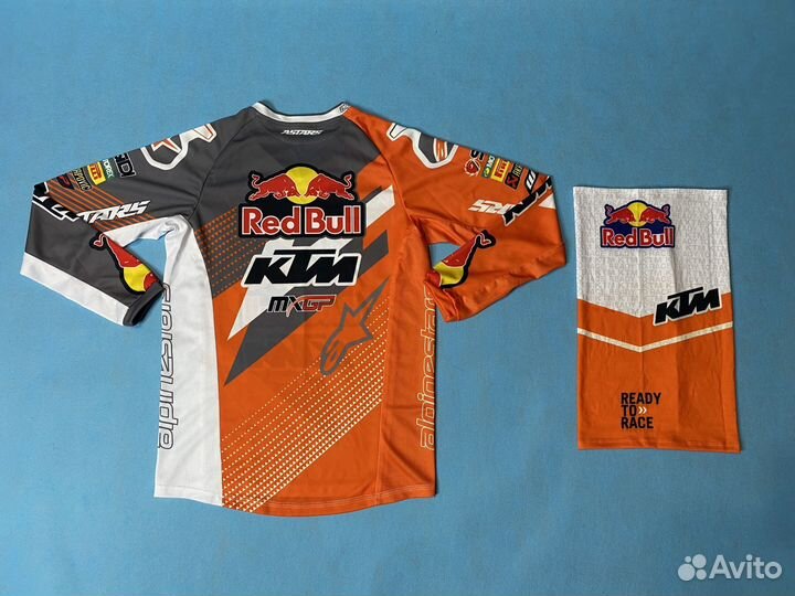 Детская джерси для мотокросса KTM RED bull