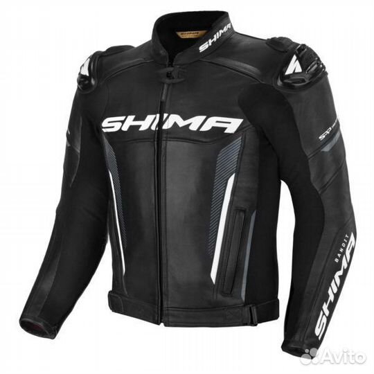 Мотокуртка shima bandit jacket, Черный 48
