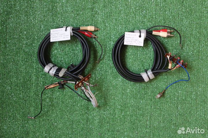 Phono кабели от винил. проигр. Pioneer, Japan