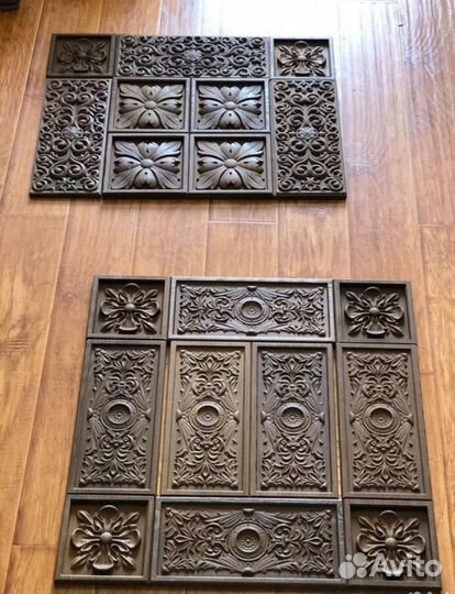 Декоротивные панели из массива дуба