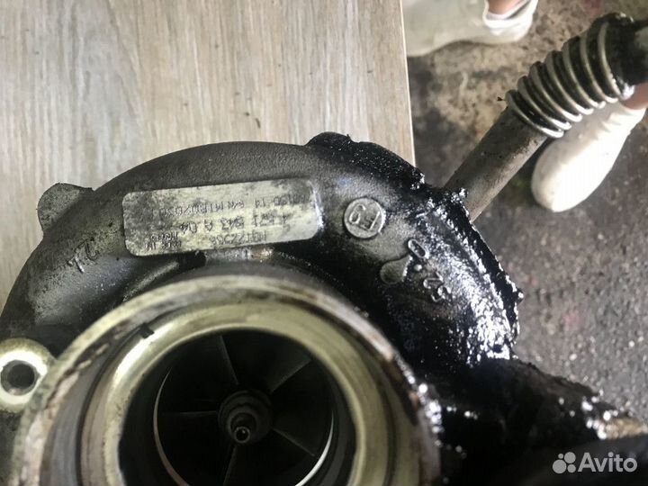 Нижняя (большая) турбина, BMW 7 2009