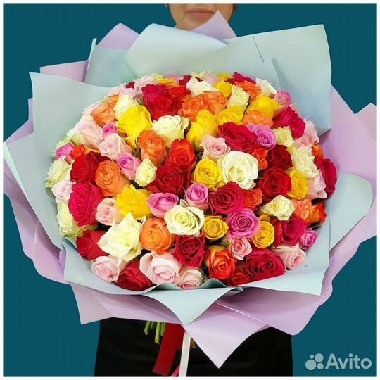 101 роза Букеты Доставка цветов Иркутск