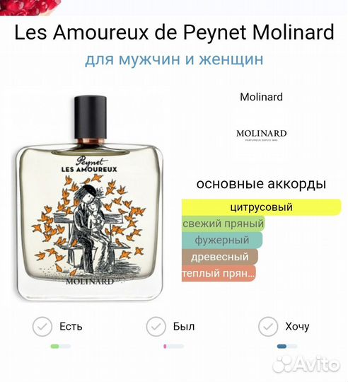 Les Amoureux de Peynet Molinard Bинтаж