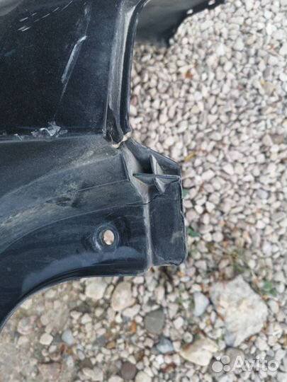 Бампер задний duster