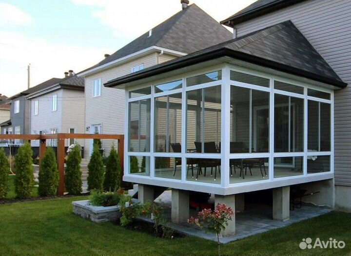 Остекление веранд, балконов. Рассрочка