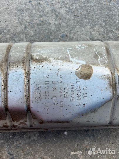 Приемная труба (гофры) глушитель audi 3.0 tfsi