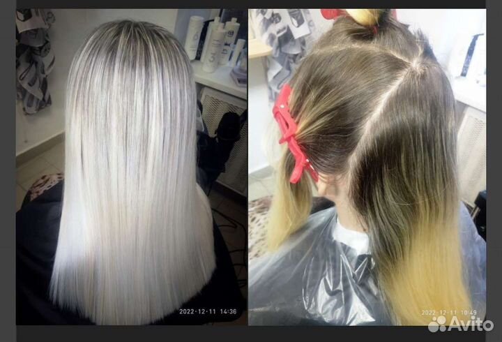 Услуги парикмахера-колориста