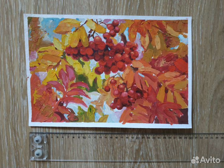 Картины гуашью. Пейзаж, натюрморт, цветы