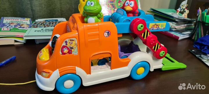 Развивающий автомобиль паровозик viteck
