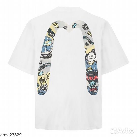 Футболка Evisu Белая