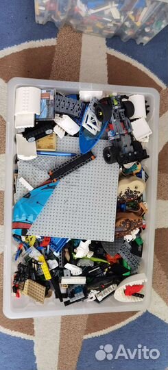 Lego 2 контейнера деталей