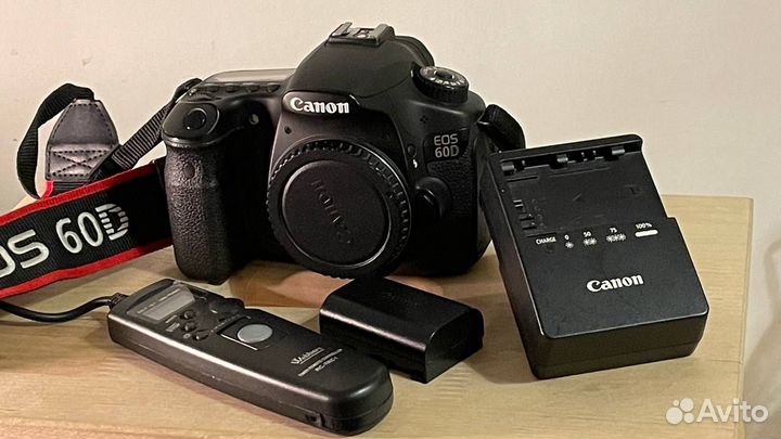 Фотоаппарат Canon 60D, контроллер RC-TRC1