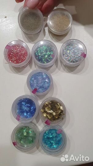 Блестки стразы для маникюра