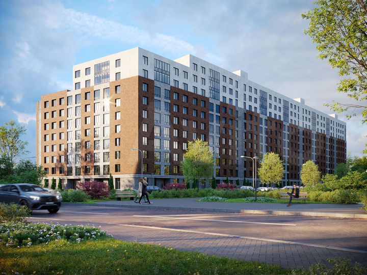 2-к. квартира, 46 м², 2/11 эт.
