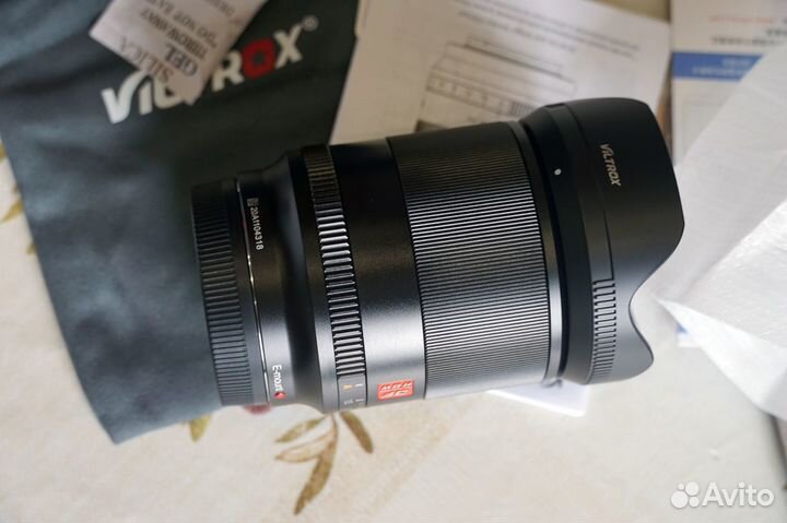 Объектив Viltrox AF24 f/1.8 sony E-mount FullFrame