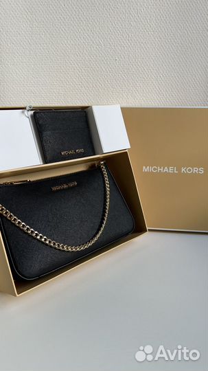 Подарочный набор Michael Kors сумка и кардхолдер