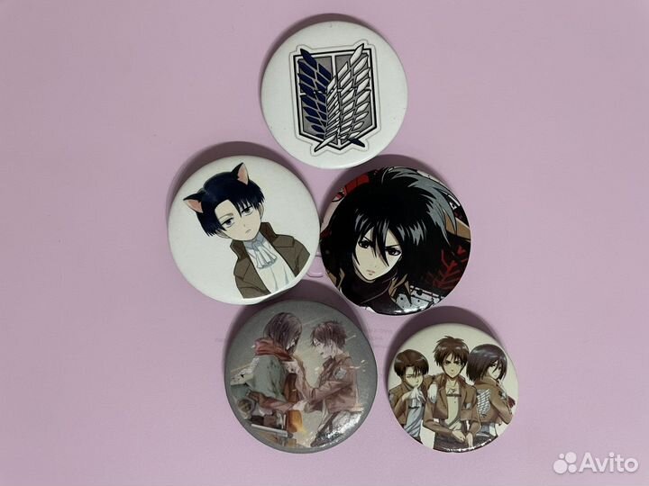 Аниме значки