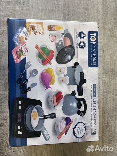 Набор детской посуды мини кухня