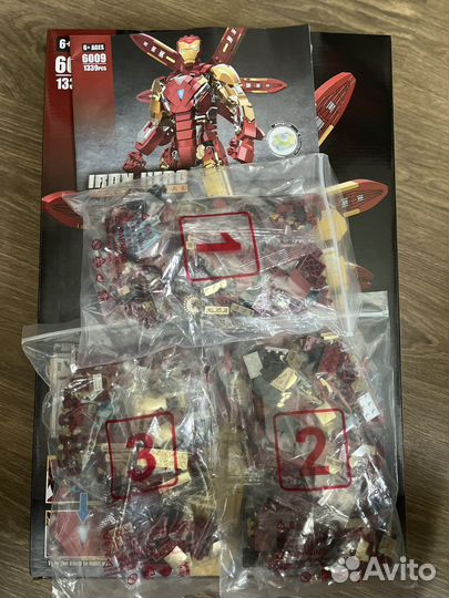 Конструктор Iron man железный человек марвел