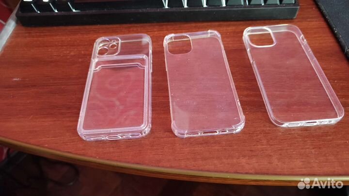 Чехол на iPhone 12 mini прозрачный