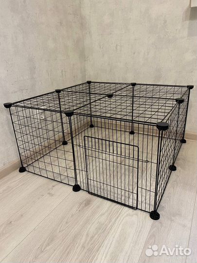 Вольер для щенков в квартиру 12 секций (1 дверь)