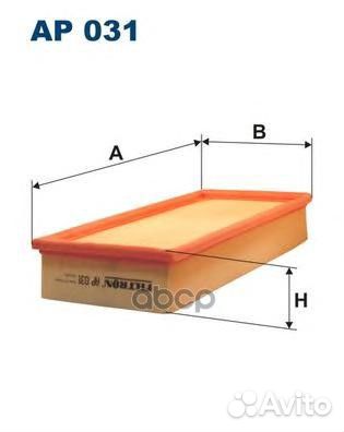 Воздушный фильтр AP031 Filtron