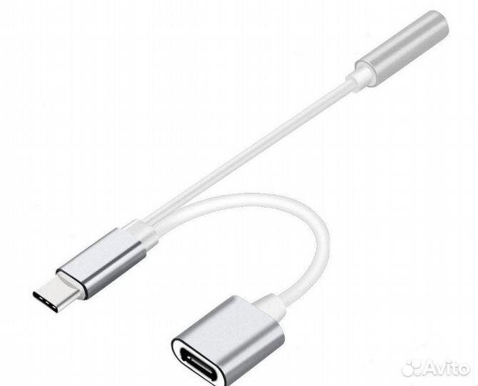 2 в 1 Зарядка + наушники для iPhone X 7 8 плюс