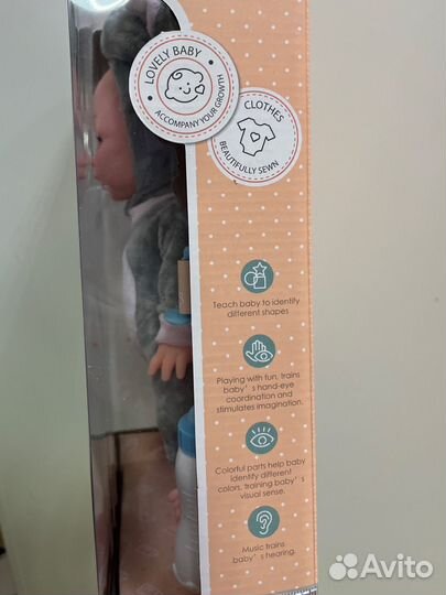 Кукла пупс новая