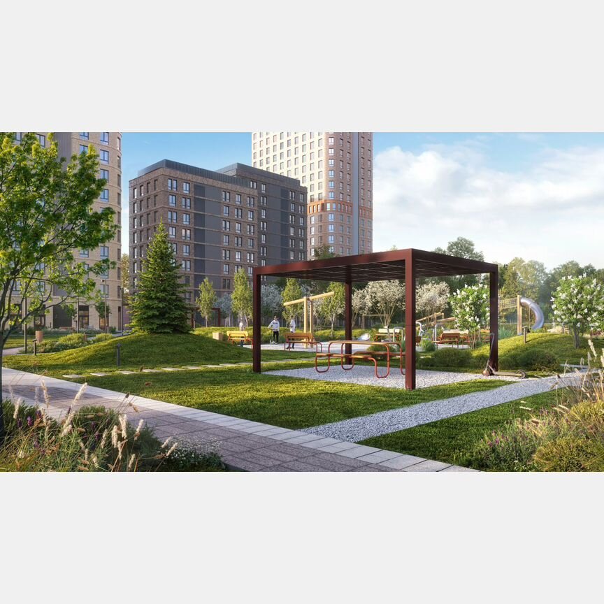 1-к. квартира, 38,5 м², 36/45 эт.