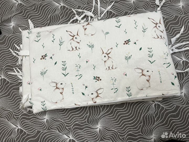 Бортики в детскую кроватку