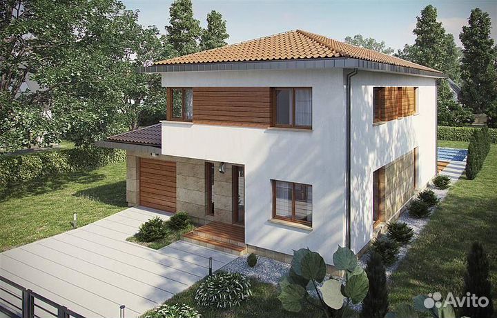 Каркасный дом prefab за 30 дней