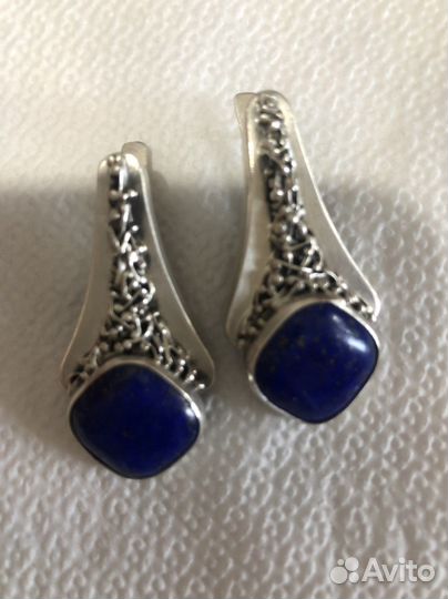 Серебряные серьги