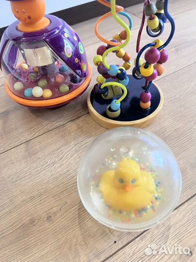 Игрушки развивающие Battat и Fisher Price