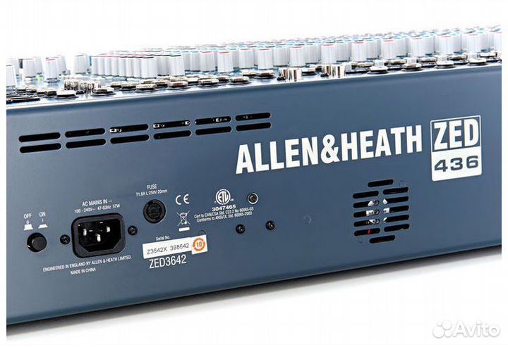 Микшерный пульт Allen&Heath ZED 436 (рассрочка)