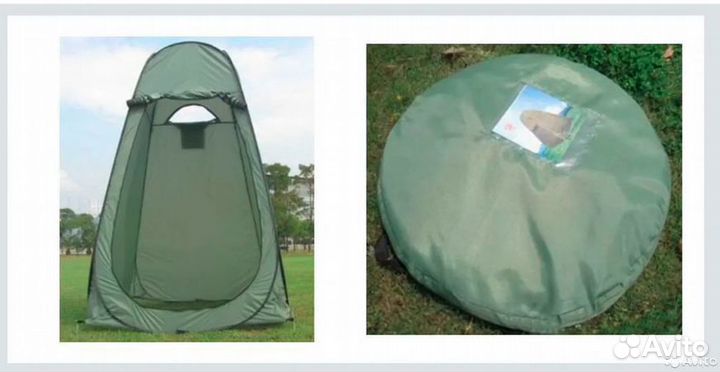 Палатка душ-туалет, комната переодевания