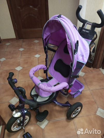 Велосипед с родительской ручкой