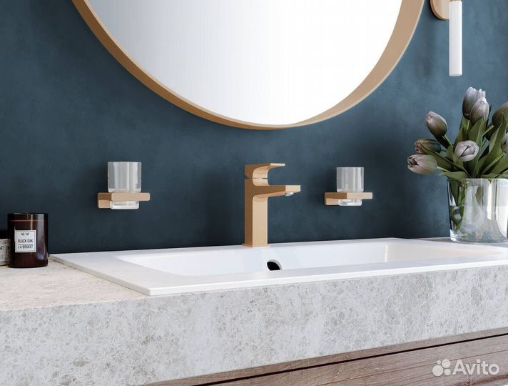 Стакан Hansgrohe AddStoris 41749990 золото