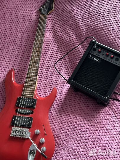 Электро гитара с комбиком