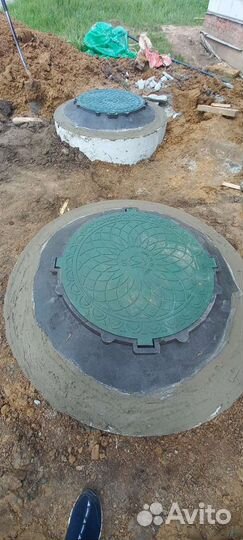 Септики из колец под ключ