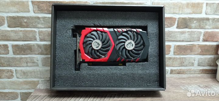 Видеокарта Msi gtx 1050 ti gaming x 4gb