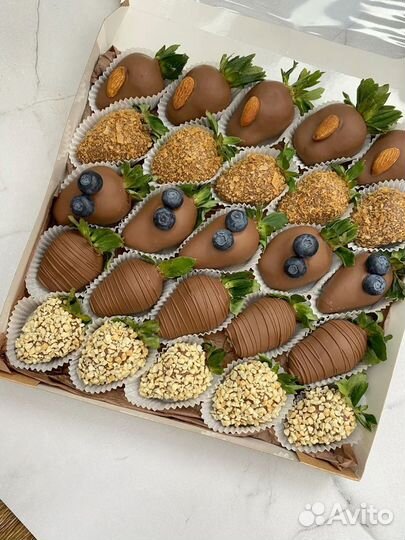 Клубника в бельгийском шоколаде