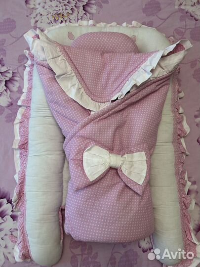 Комплект на выписку для девочки