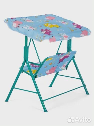 Детская качеля садовая