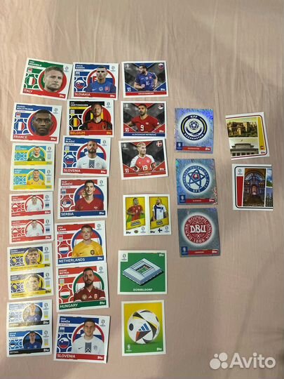 Наклейки euro 2024