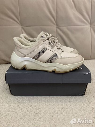 Кроссовки зимние ecco