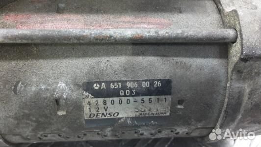 Стартер mercedes benz sprinter 2, Номер denso (1OK31BR01)