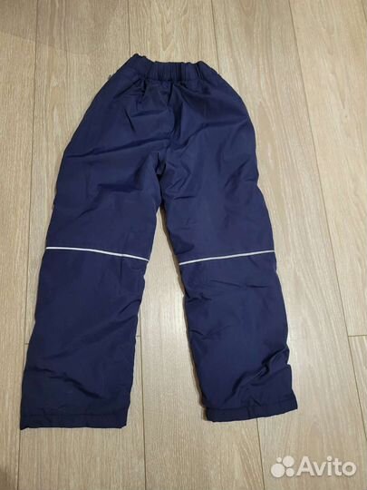 Брюки демисезонные для девочки р-р 122