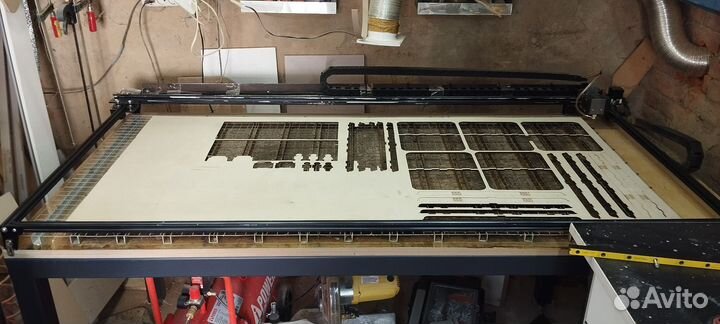 Лазерный станок с чпу по дереву бу