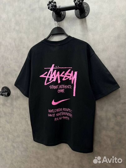 Футболка Nike Stussy оверсайз (унисекс)