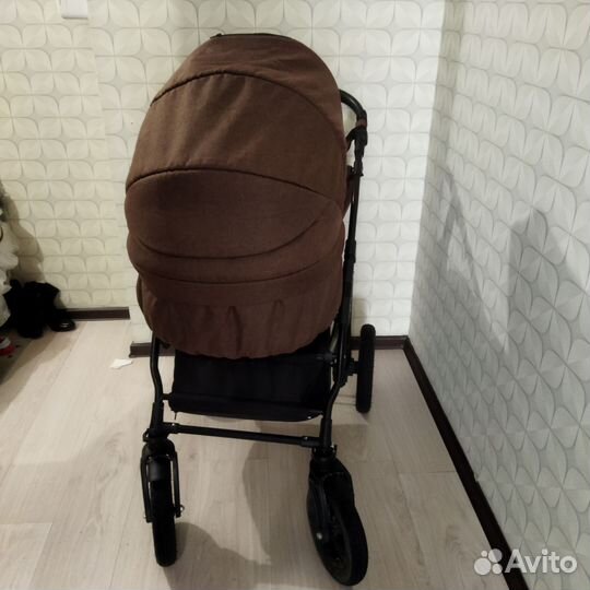 Коляска 2 в 1 бу Alis berta (коричневый)